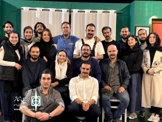 گلاب آدینه و علی مصفا به تماشای نمایش «بهمن» نشستند