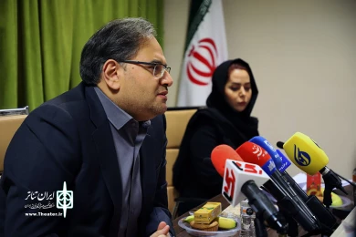 نشست رسانه‌ای بیستمین جشنواره بین‌المللی نمایش عروسکی تهران_مبارک