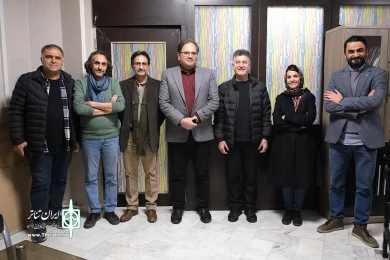 جلسه داوری نخستین جایزه‌ پژوهش سال تئاتر ایران