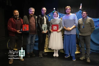 The Secretariat of Tehran Mobarak Puppet Festival honored Russian artists