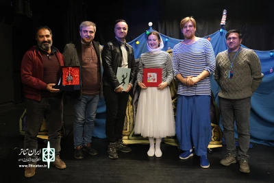 The Secretariat of Tehran Mobarak Puppet Festival honored Russian artists