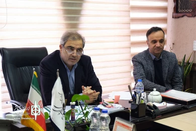 نشست مدیرکل هنرهای نمایشی با گروه های بین الملل از کشور  روسیه و فرانسه برگزار شد