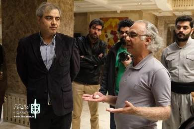 دیدار معاون هنری وزارت فرهنگ و ارشاد اسلامی و سرپرست اداره کل هنرهای نمایشی با هنرمندان استان ها