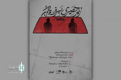 «زیر حصیری برف پاک کن» در تالار مولوی