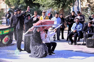 تئاتر خیابانی نوزدهمین جشنواره بین‌المللی تئاتر مقاومت