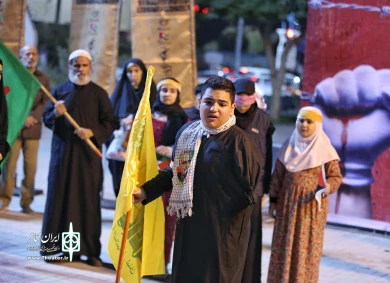 تئاتر خیابانی نوزدهمین جشنواره بین‌المللی تئاتر مقاومت