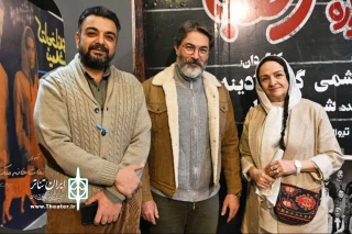 ملاقات پارسا پیروزفر با گلاب آدینه در «نمایش جشنواره الفبا»