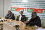 سید عباس صالحی وزیر فرهنگ در دبیرخانه جشنواره تئاتر فجر