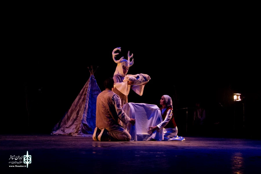 یک گوزن مادر