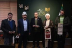 دیدار اتابک نادری و خیرالله تقیانی پور با هنرمندان قرقیزستانی شرکت کننده در جشنواره تئاتر فجر