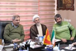 دیدار اتابک نادری و خیرالله تقیانی پور با هنرمندان قرقیزستانی شرکت کننده در جشنواره تئاتر فجر