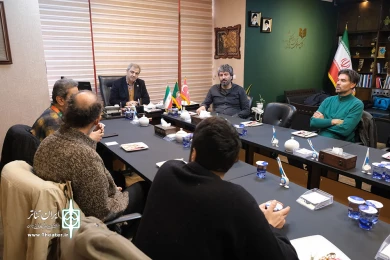 دیدار ونشست اتابک نادری با هنرمندان کشور ترکیه و پرتقال