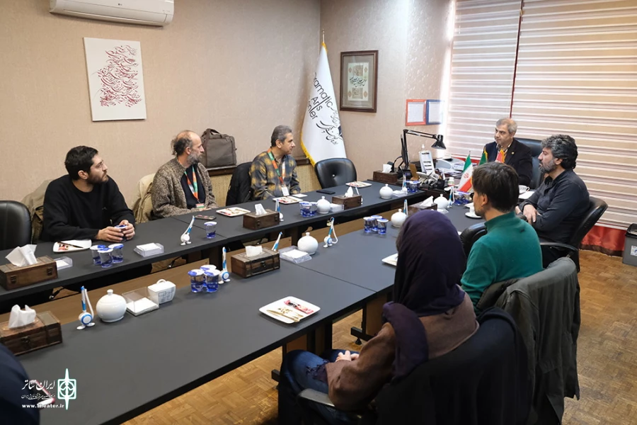 دیدار ونشست اتابک نادری با هنرمندان کشور ترکیه و پرتقال