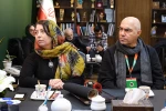 نشست  اتابک نادری با هنرمندان ارمنستان