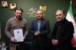 نشست  اتابک نادری با هنرمندان ارمنستان