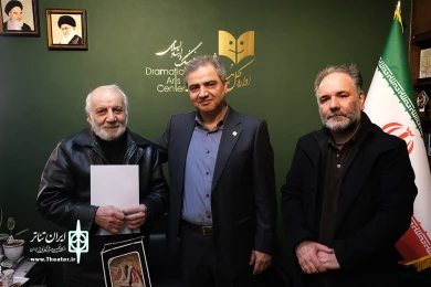 نشست  اتابک نادری با هنرمندان ارمنستان