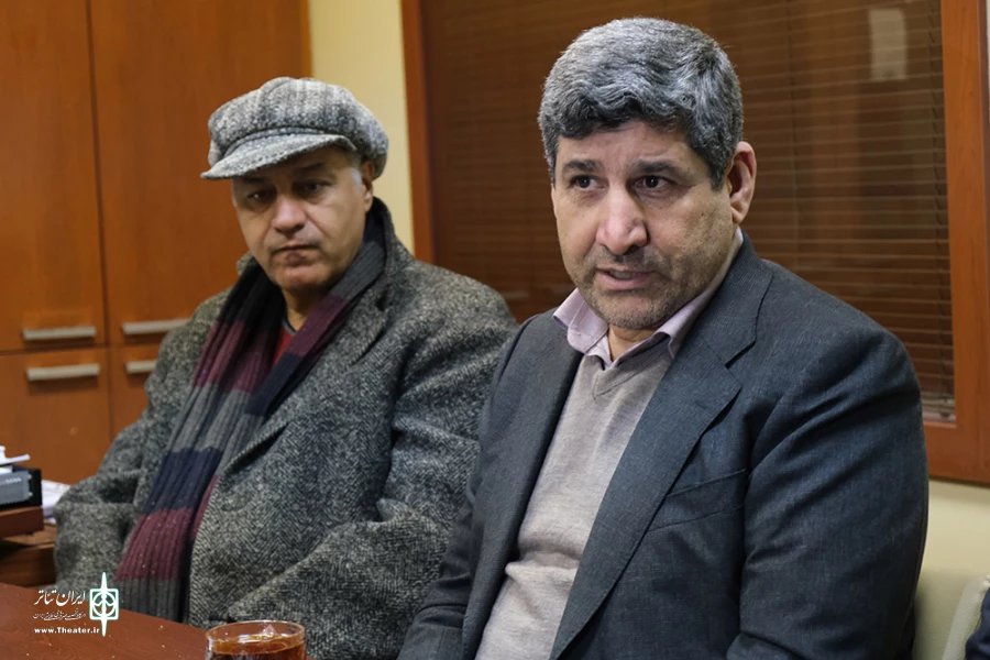 سید ضیا هاشمی معاون فرهنگی و اجتماعی معاون اول رئیس جمهور میهمان تئاتر فجر