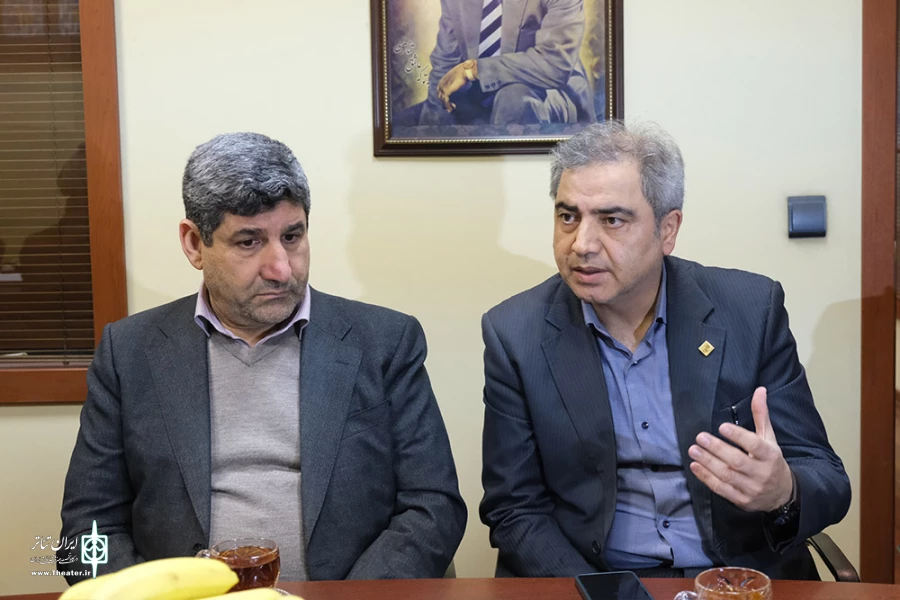 سید ضیا هاشمی معاون فرهنگی و اجتماعی معاون اول رئیس جمهور میهمان تئاتر فجر