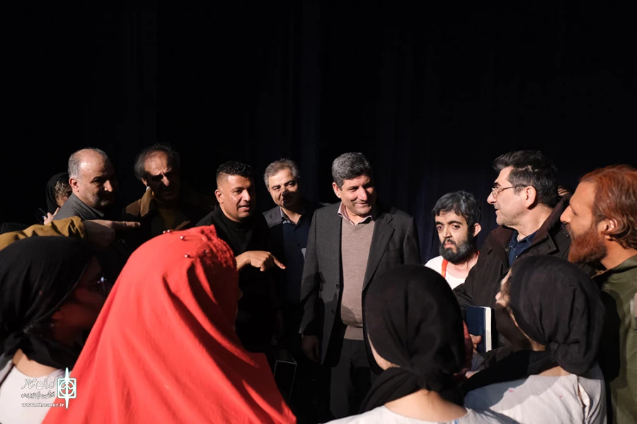 سید ضیا هاشمی معاون فرهنگی و اجتماعی معاون اول رئیس جمهور میهمان تئاتر فجر