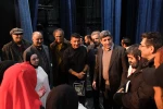 سید ضیا هاشمی معاون فرهنگی و اجتماعی معاون اول رئیس جمهور میهمان تئاتر فجر