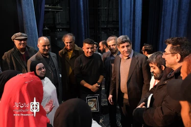 سید ضیا هاشمی معاون فرهنگی و اجتماعی معاون اول رئیس جمهور میهمان تئاتر فجر