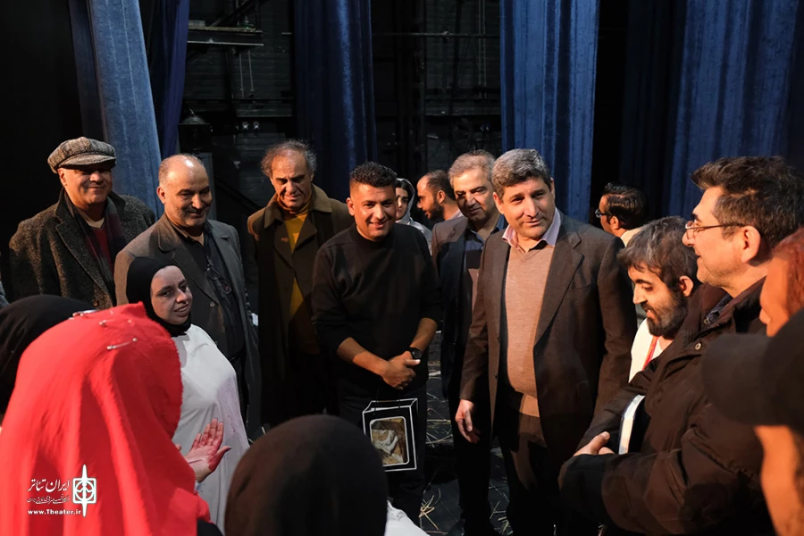 سید ضیا هاشمی معاون فرهنگی و اجتماعی معاون اول رئیس جمهور میهمان تئاتر فجر