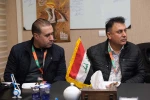 دیدار و گفت گوی اتابک نادری و خیرالله تقیانی پور با هنرمندان خارجی