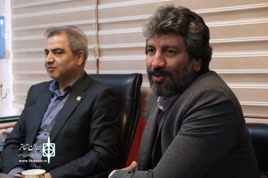 دیدار و گفت گوی اتابک نادری و خیرالله تقیانی پور با هنرمندان خارجی