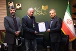 دیدار و گفت گوی اتابک نادری و خیرالله تقیانی پور با هنرمندان خارجی