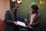 دیدار و گفت گوی اتابک نادری و خیرالله تقیانی پور با هنرمندان خارجی