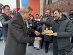 جشن تولد ابوالفضل همراه از داوران بخش خیابانی تئاتر فجر