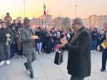 جشن تولد ابوالفضل همراه از داوران بخش خیابانی تئاتر فجر