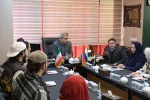 دیدار اتابک نادری با گروه نمایش کشور روسیه
