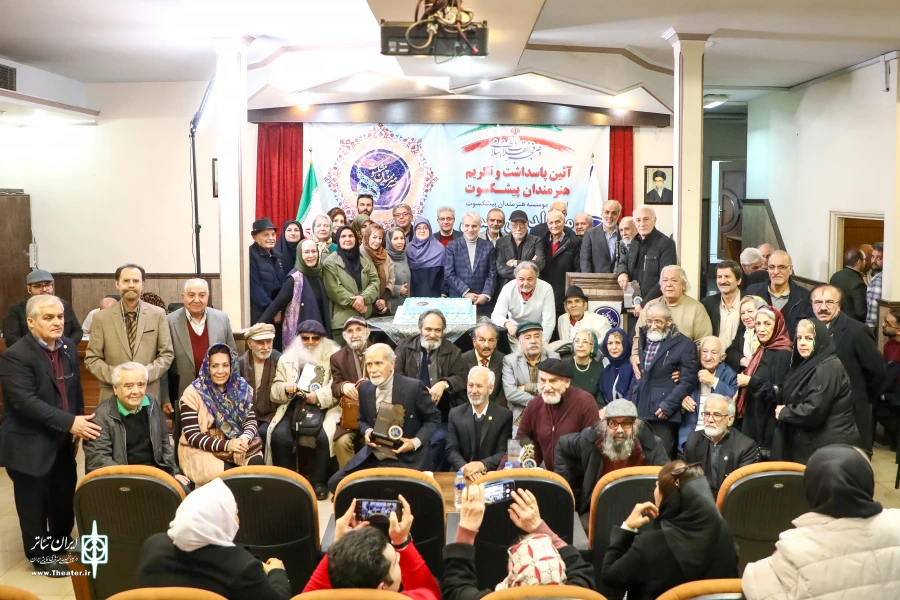 مراسم تولد هنرمندان پیشکسوت در حضور سخنگوی دولت و معاون امور هنری 3