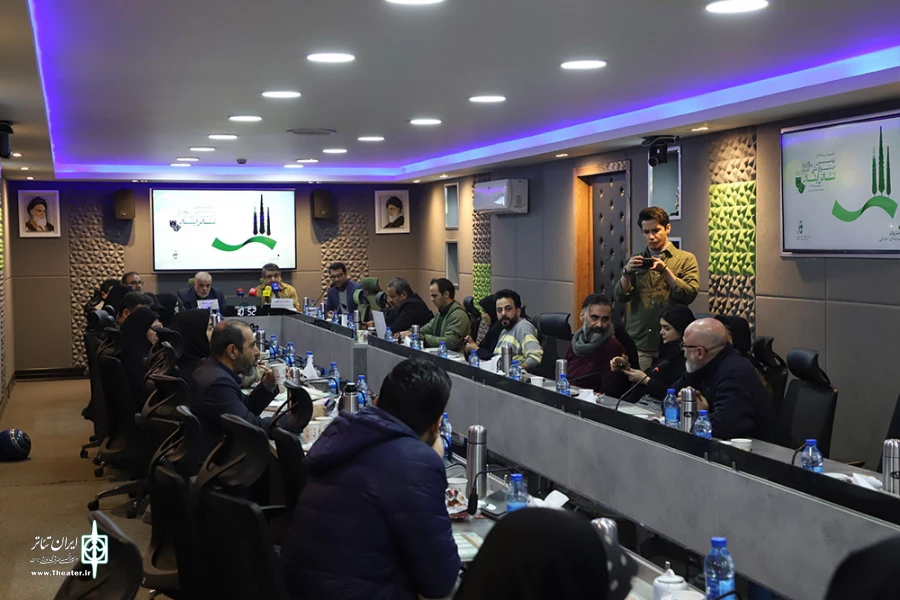 نشست خبری نهمین جشنواره تئاتر ملی ایثار 7