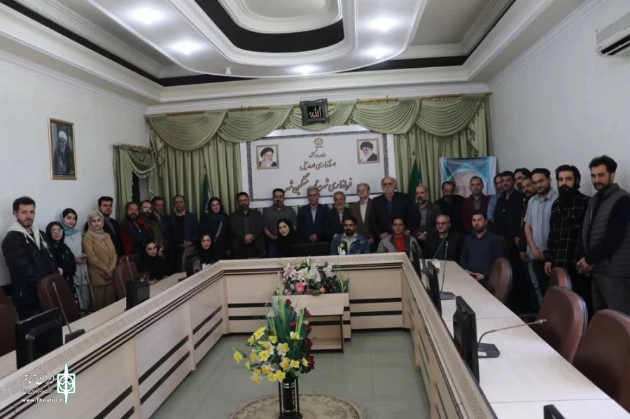 نشست هنرمندان تئاتر مشگین شهر