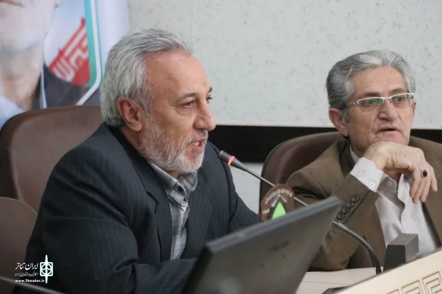 نشست هنرمندان تئاتر مشگین شهر