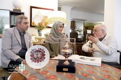 دیدار نادره رضایی و اتابک نادر ی با خسرو خورشیدی