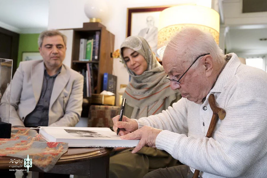 دیدار نادره رضایی و اتابک نادر ی با خسرو خورشیدی