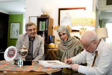 دیدار نادره رضایی و اتابک نادر ی با خسرو خورشیدی