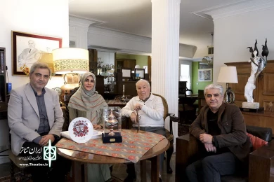دیدار نادره رضایی و اتابک نادر ی با خسرو خورشیدی