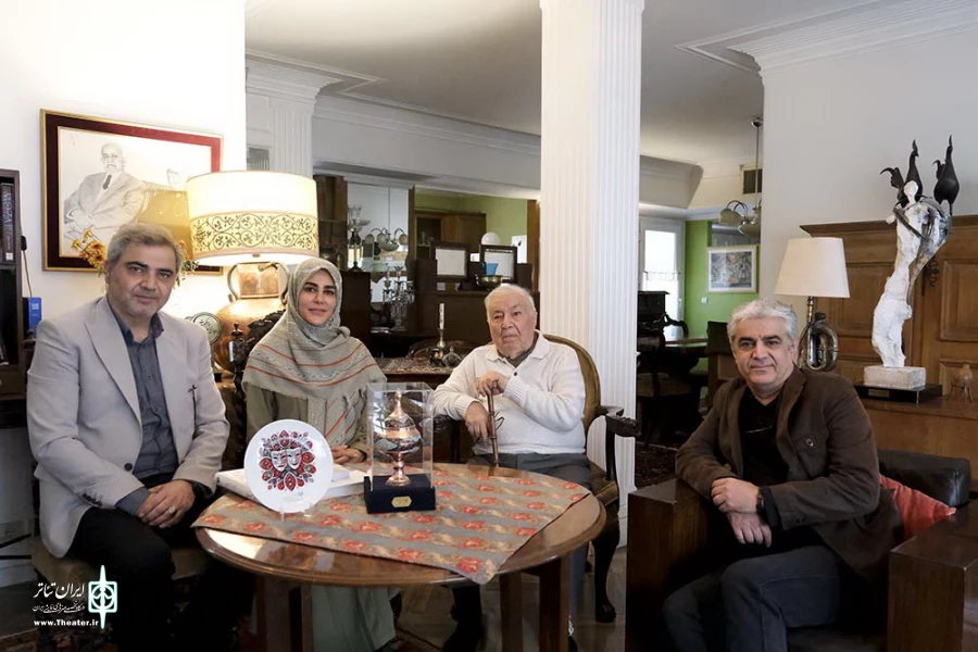 دیدار نادره رضایی و اتابک نادر ی با خسرو خورشیدی
