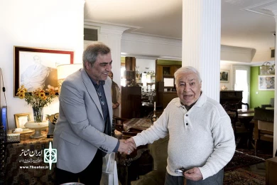 دیدار نادره رضایی و اتابک نادر ی با خسرو خورشیدی