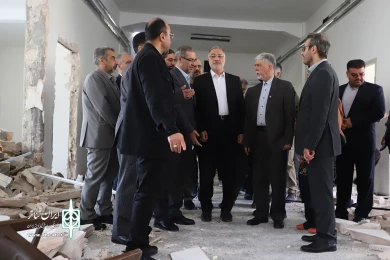 مراسم احداث بزرگترین پردیس تئاتر غرب خاورمیانه در تهران