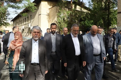 مراسم احداث بزرگترین پردیس تئاتر غرب خاورمیانه در تهران