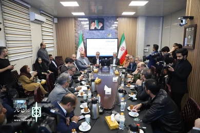 مراسم احداث بزرگترین پردیس تئاتر غرب خاورمیانه در تهران