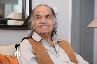 دیدار اتابک نادری با سیروس ابراهیم زاده