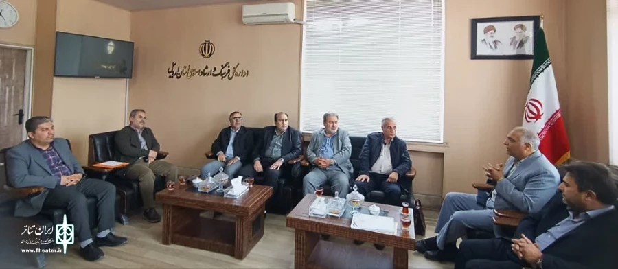 نشست شورای ارزشیابی و نظارت بر نمایش اردبیل/عکاس: ولی الله ارجمند