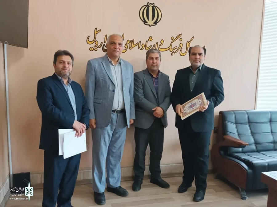 نشست شورای ارزشیابی و نظارت بر نمایش اردبیل/عکاس: ولی الله ارجمند