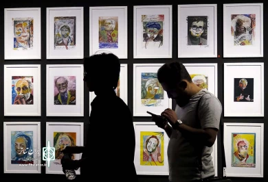 نمایشگاه نقاشی‌رضا بابک با عنوان «با بابک»